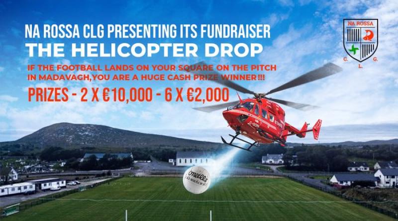 Great "Helicopter Drop" fundraising idea for GAA club takes off - aim is to raise €100,000