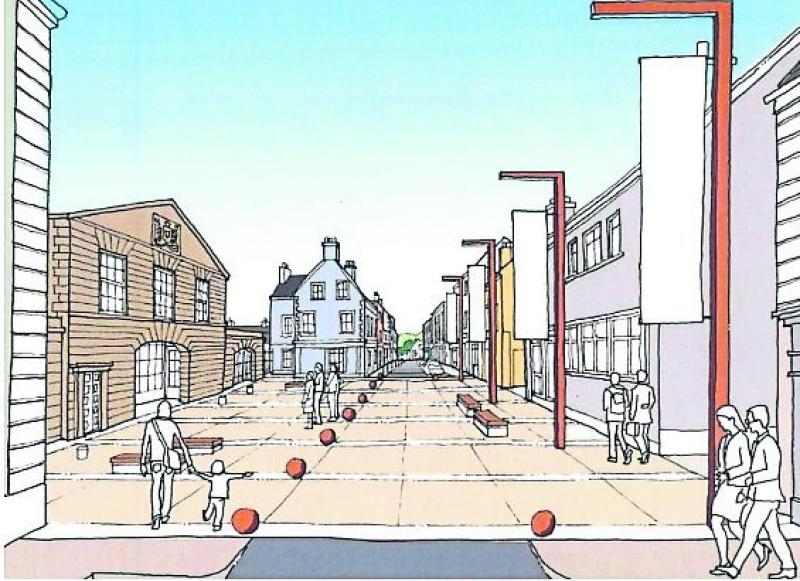 Manorhamilton public realm works must not disrupt businesses reopening after lockdown says Gurn