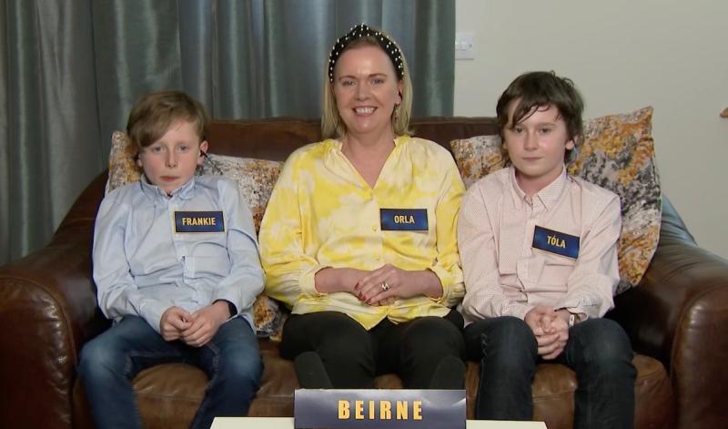 Local family 'fly the flag for Leitrim' on RTE TV Quiz