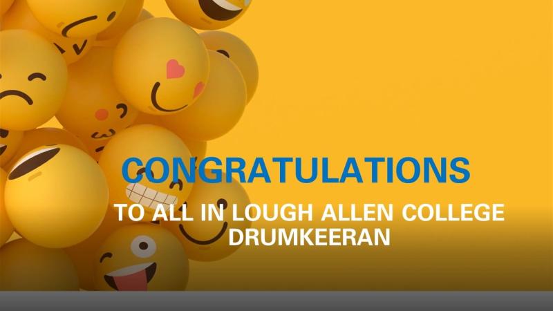 A hat-trick of national awards for Lough Allen College - well done to all involved
