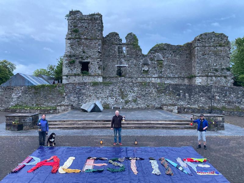 Manorhamilton shows solidarity with Palestine