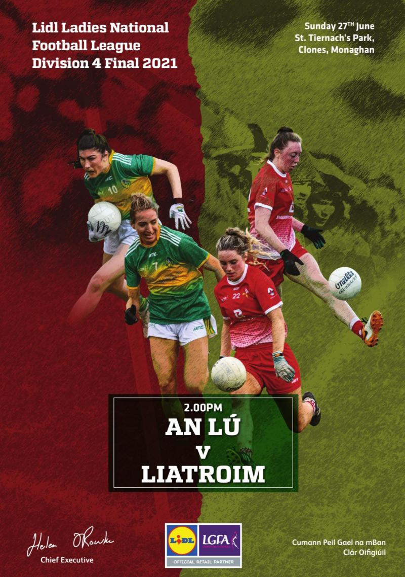 Leitrim and Louth teams named for Lidl Ladies NFL Division 4 Final