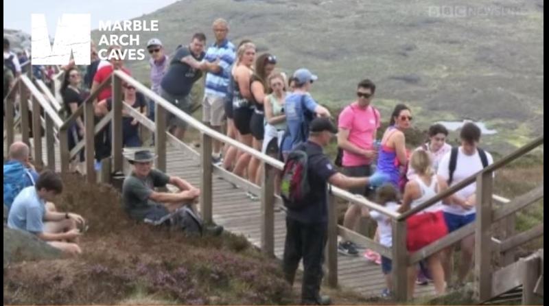 Cuilcagh Boardwalk closed due to to fire