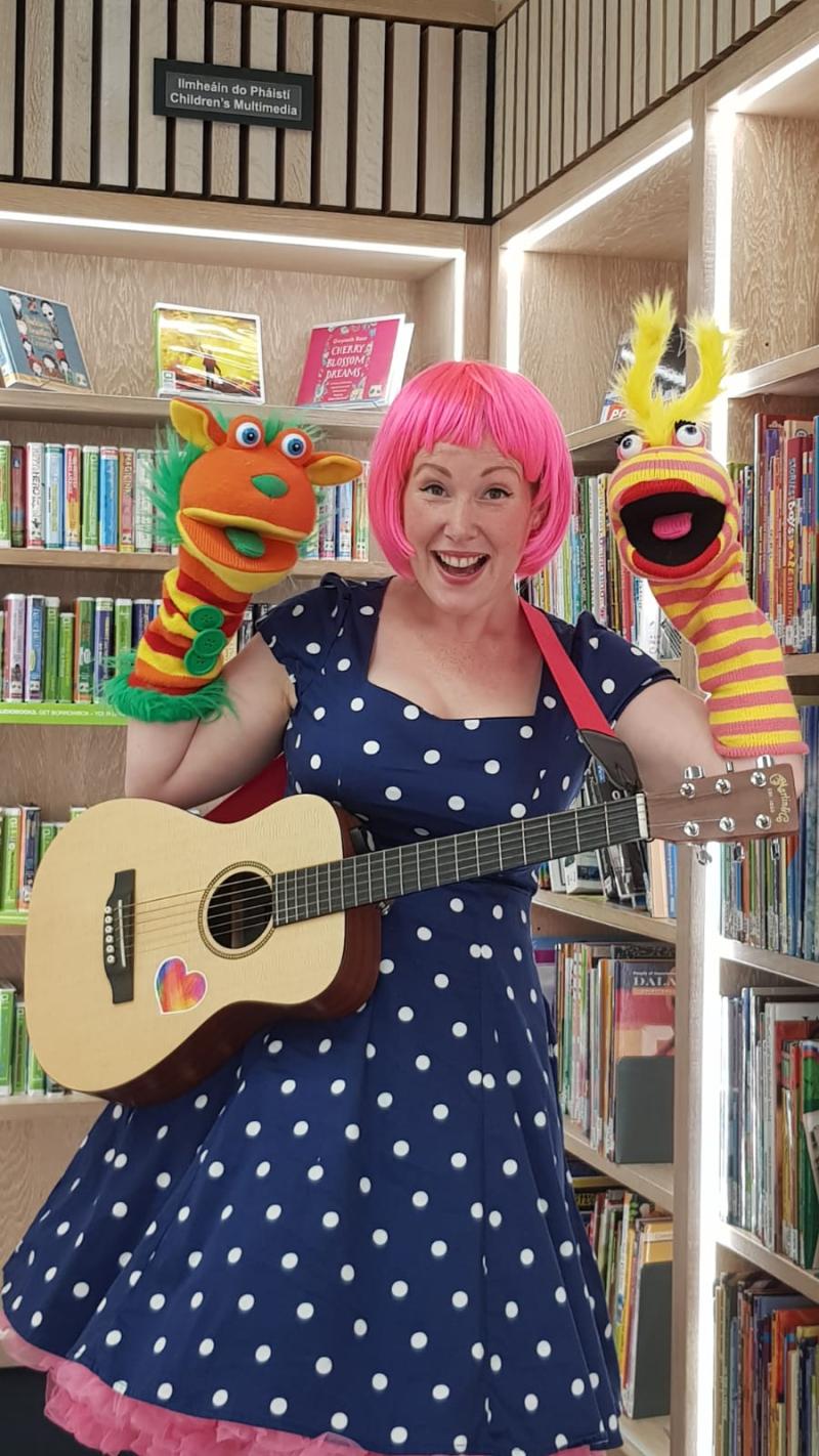 Calling all Leitrim children - Miss Pink presents ‘The Big Sing Song’