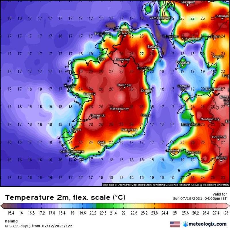 ALERT: Forecaster predicting that temperatures could sore this weekend 
