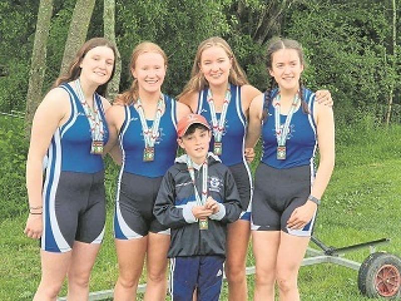 Carrick Rowers delighted to be back on the water at Castleconnell regatta