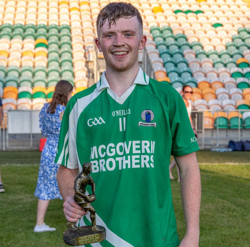 Man of the match Sweeney thrilled with Aughavas Junior A Final victory
