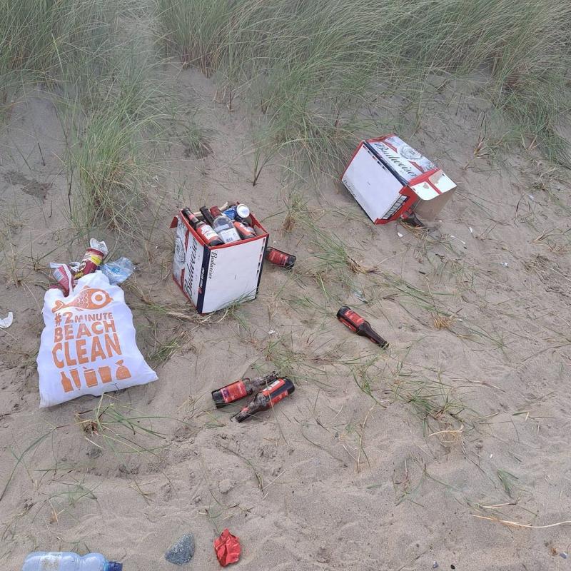 Help spread the message about keeping Irish beaches glass free and win a special prize