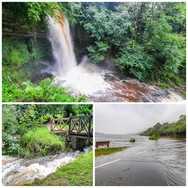 Watch: Powerful video of rainfloods at Glencar Waterfall