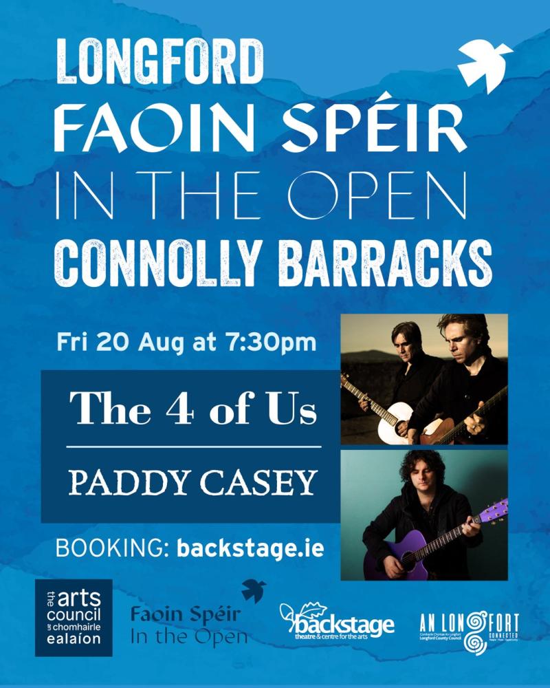 Longford launches three nights of exciting live music 