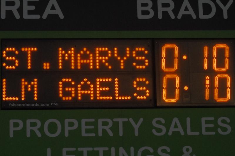 Stalemate as St Mary’s rescue draw after Leitrim Gaels survive late penalty drama