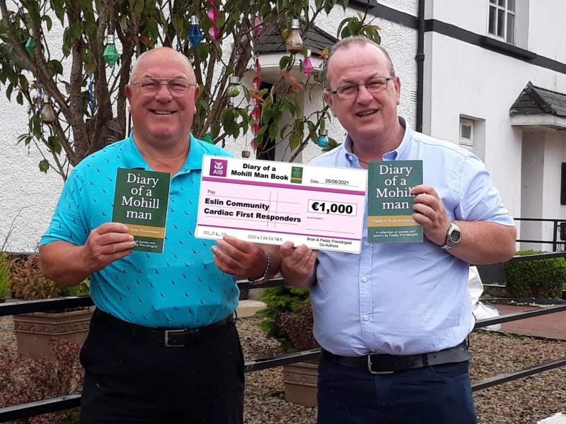 ‘Diary of a Mohill Man’ supports Eslin Community Cardiac First Responders