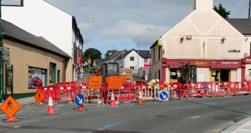 Leitrim County Council give date for conclusion of roadworks in Carrick-on-Shannon