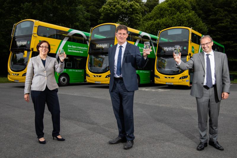 Hydrogen-powered bus to be tested on Irish roads 