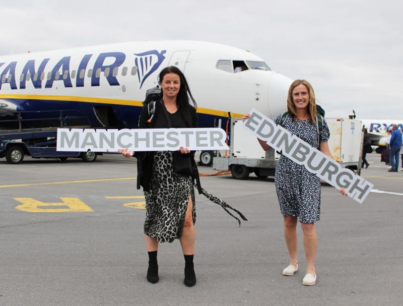 Fly all year round to Manchester and Edinburgh  from Knock Airport