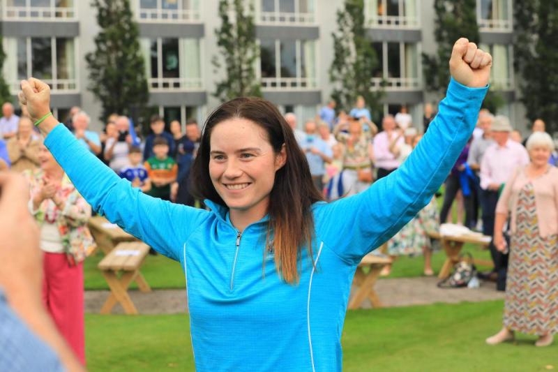 Leona Maguire receive hero welcome back to Ballyconnell