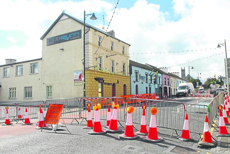 Diversions in place in Mohill  as structural engineers and Council assess damaged building 