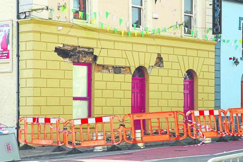 LATEST: Mohill building to be stabilised by end of next week says Council