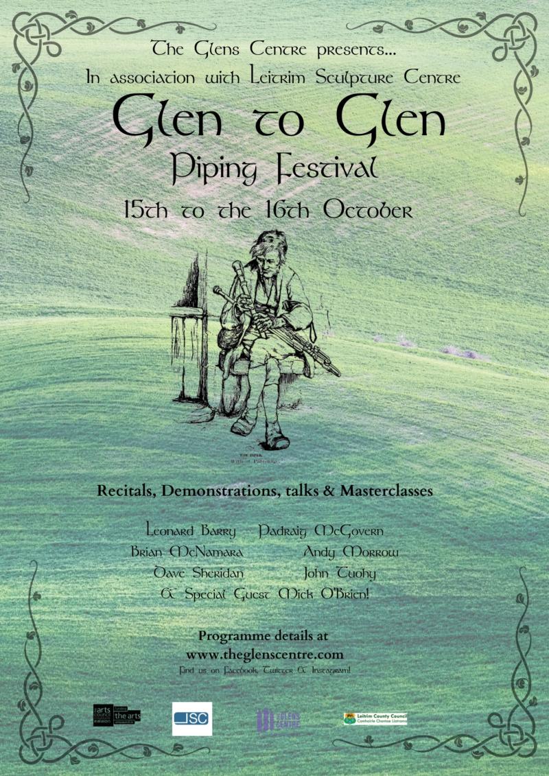 The Glens Centre re-opens this weekend with a Piping Festival