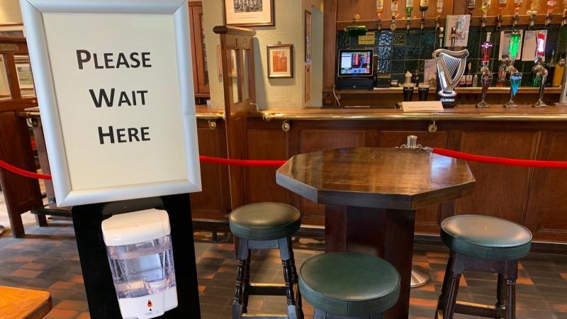 Drop in the number of pubs in Leitrim since the Pandemic