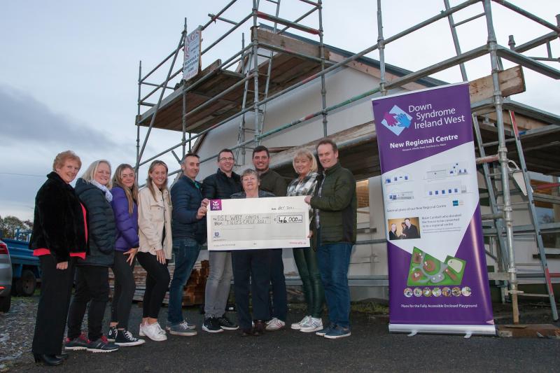 Tilly's Cycle raises €46,000 towards Down Syndrome regional centre  