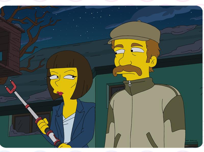 Chris O'Dowd appears in The Simpsons
