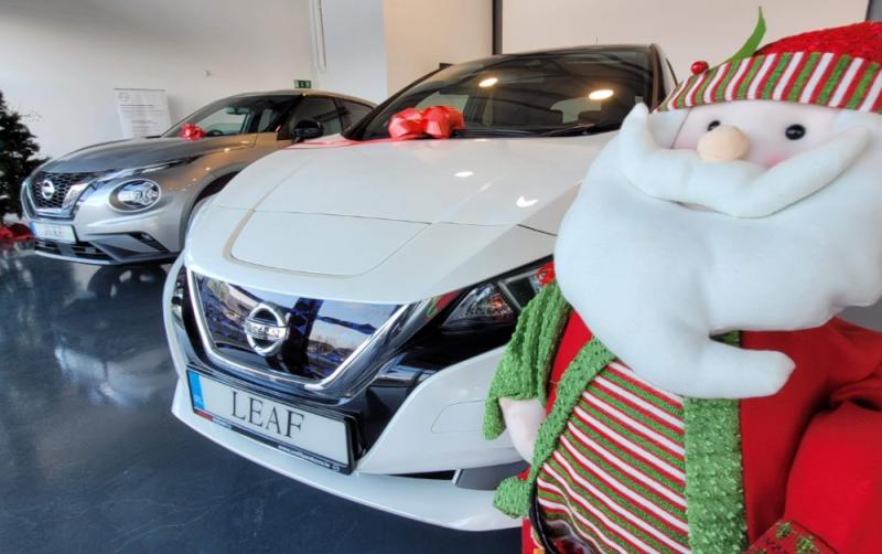 New all-electric, zero-emission Nissan Leaf available for order for 2022 from O’Reilly and Sons Longford