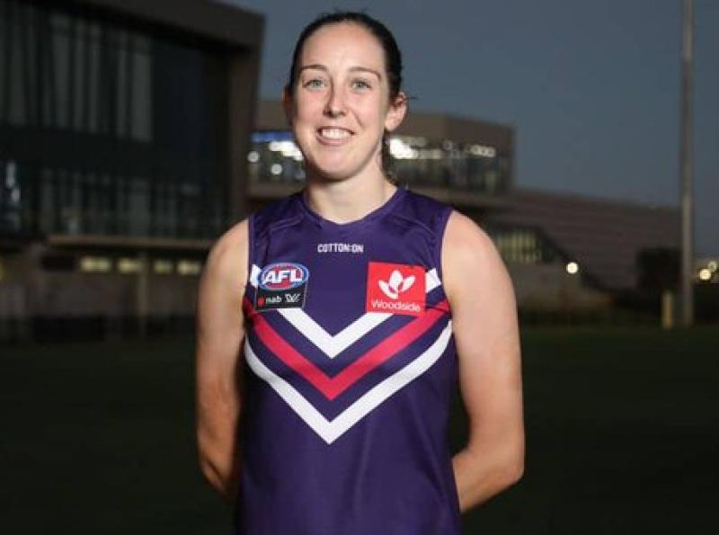 Aine Tighe set for long awaited AFLW debut with Fremantle Dockers