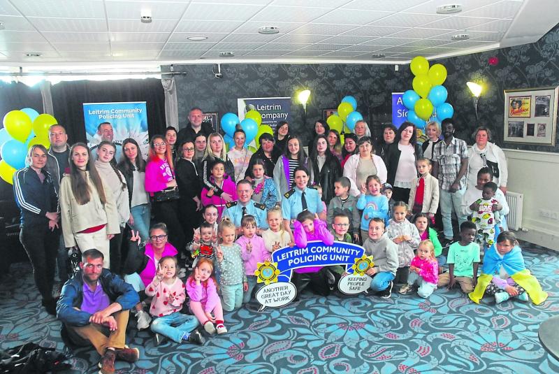 Leitrim Community Policing Unit helps welcome Ukrainian people to our county