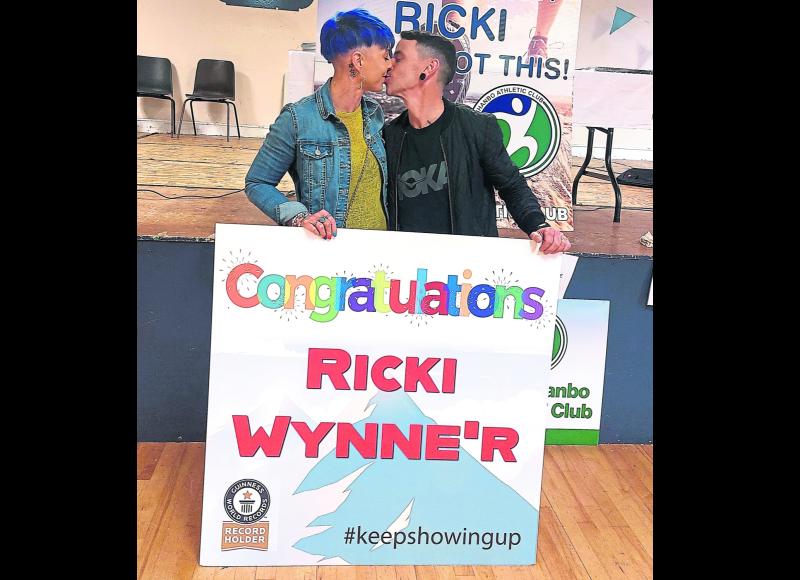 Watch: Leitrim Village welcomes home World Record Breaker Ricki Wynne