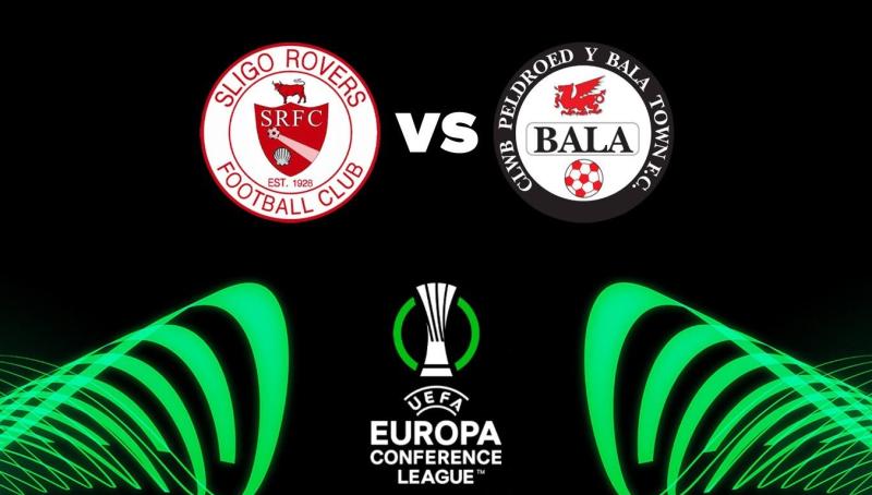Sligo Rovers to face Welsh side Bala Town in Europa Conference League