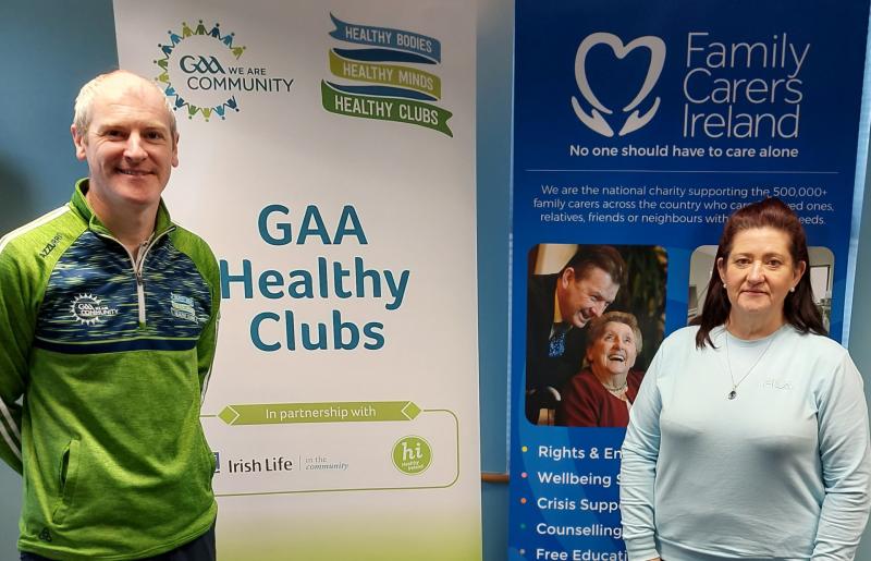 St Patrick's GAA Dromahair Healthy Clubs link up with Caring for the Carers