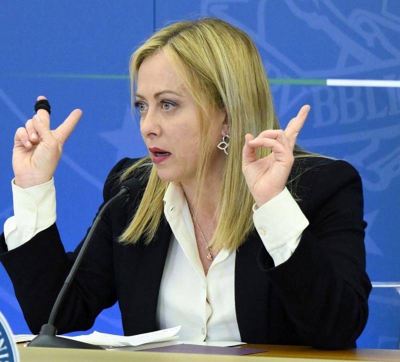Meloni "L'Italia ha triplicato l'impegno finanziario per il clima"