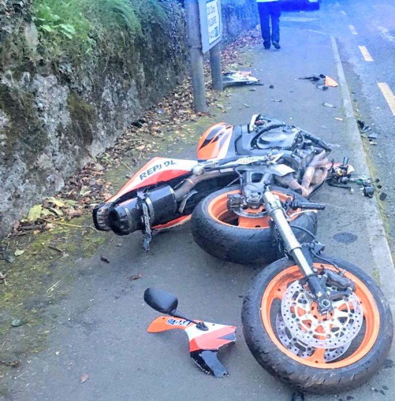 motorbike crash Kilcullen
