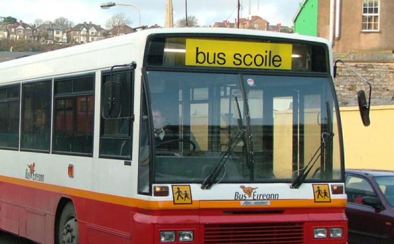 Leitrim school bus had to pulled out of water table