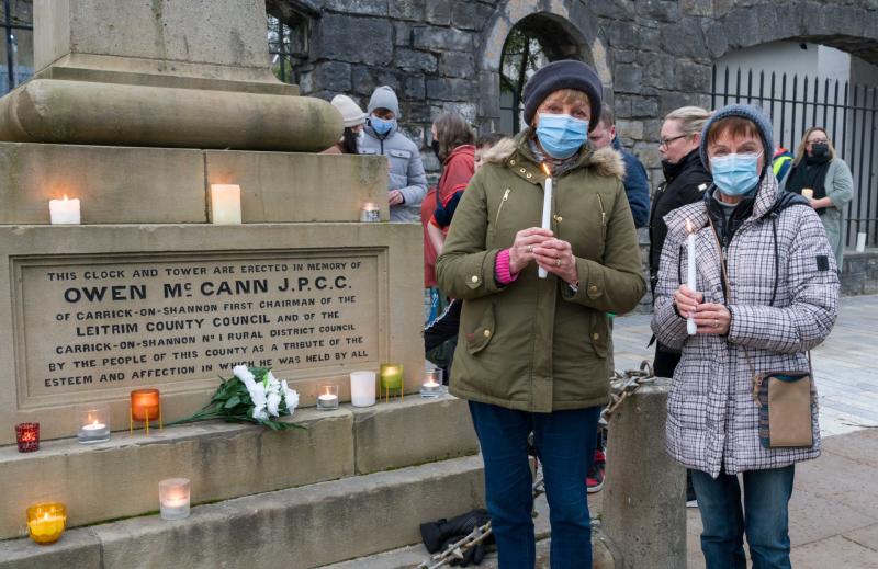 Candlelight vigil for Ashling Murphy held in Carrick-on-Shannon