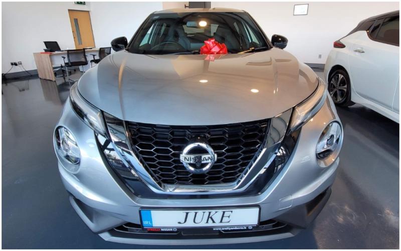 The stylish Nissan JUKE is available for 221 from O’Reilly and Sons on the Dublin Road in Longford
