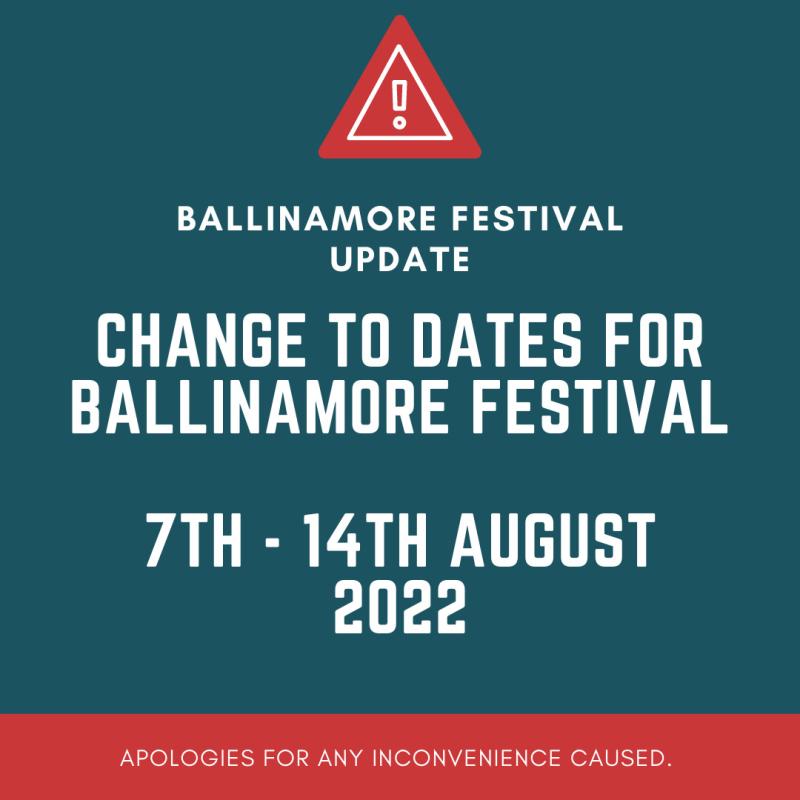 New dates announced for Ballinamore Festival