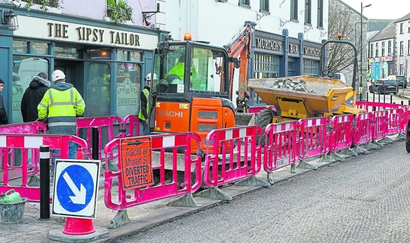 "Embarrassing" Carrick-on-Shannon roadworks to be completed in March