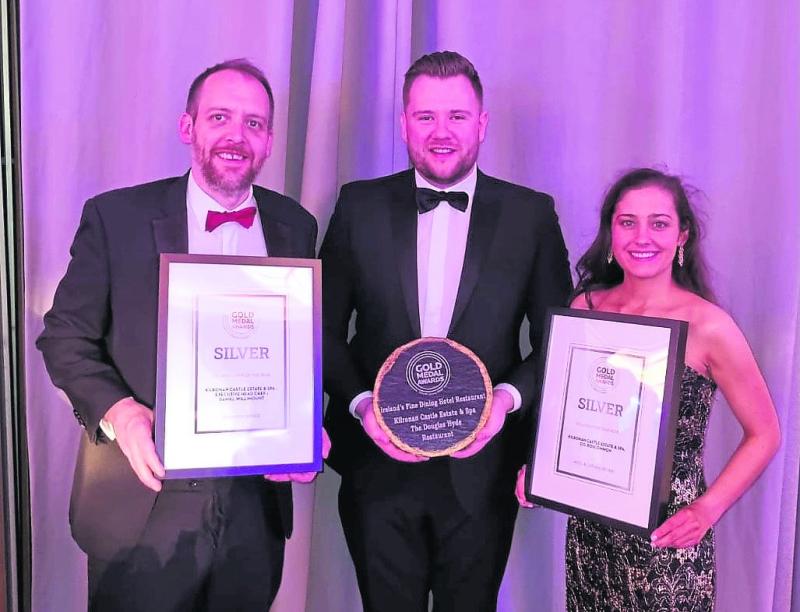 Kilronan Castle Estate & Spa named Gold Medal Winner at Ireland’s Fine Dining Hotel Restaurant Awards 