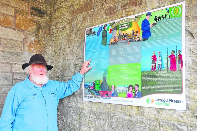 Leitrim railway station panel panel honours memory of &lsquo;extraordinary&rsquo; Bridie Clyne