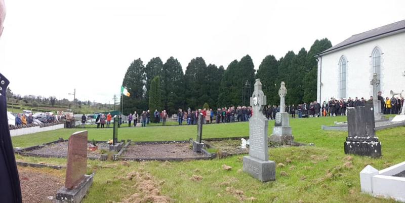 Easter  Commemoration held in Aughnasheelin