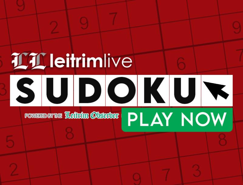 Leitrim Live Interactive Sudoku Puzzle