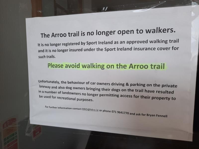Loss of Arroo Trail described as a 'serious blow' to North Leitrim tourism