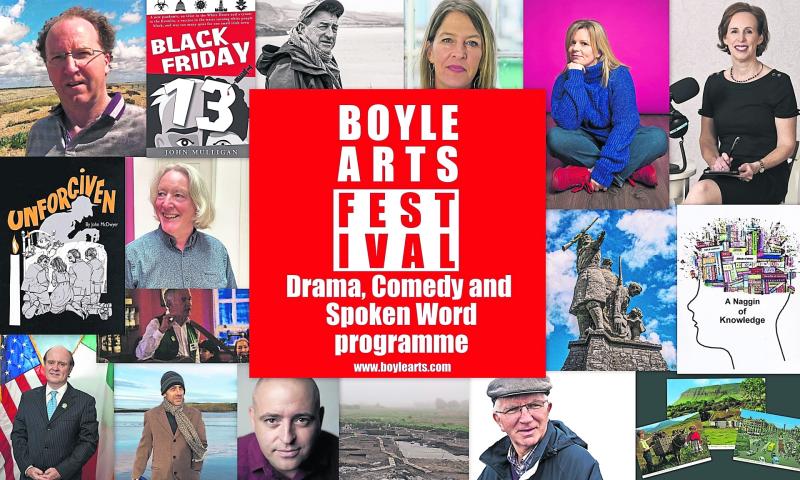 Drama, spoken word and comedy programme at Boyle Arts Festival