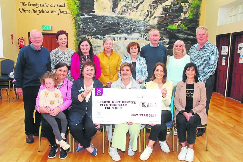 Annual May walk  in Leitrim raises €10,260 for Cancer Society and NW Hospice Sligo 