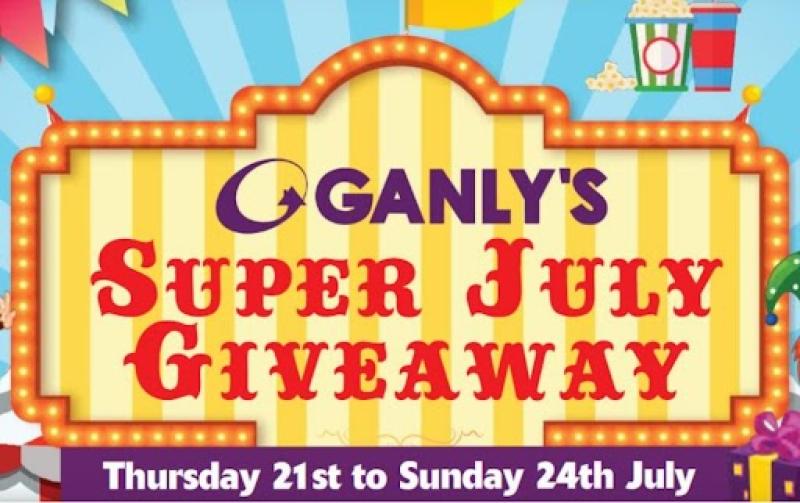 Ganly's Super July Giveaway now on!