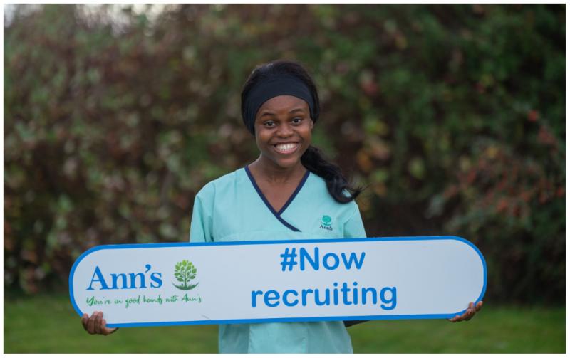 JOBS ALERT! Ann’s are seeking experienced carers across Co Longford