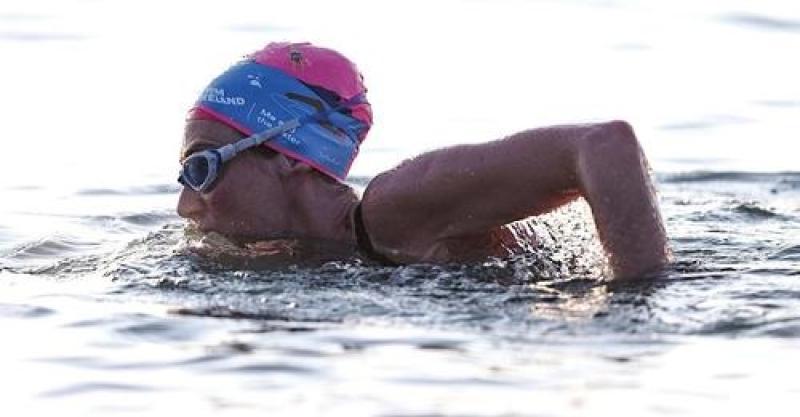 Free  adult swimming event in Lough Melvin