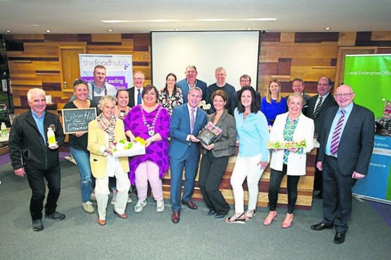 Minister English visits Local Enterprise Office and client companies in Leitrim